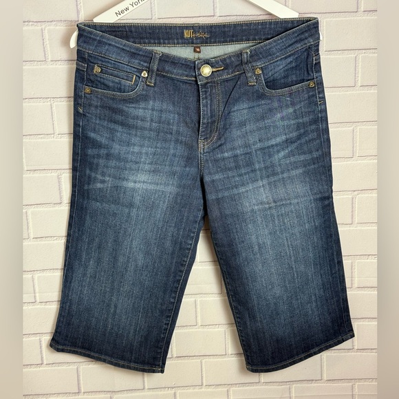 Kut from the Kloth Women's Denim Bermuda Shorts Size 10 - Picture 1 of 10